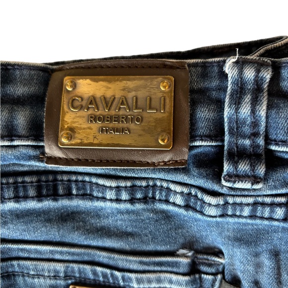 Roberto Cavalli Crop Jeans 28” Waist - Picture 2 of 8